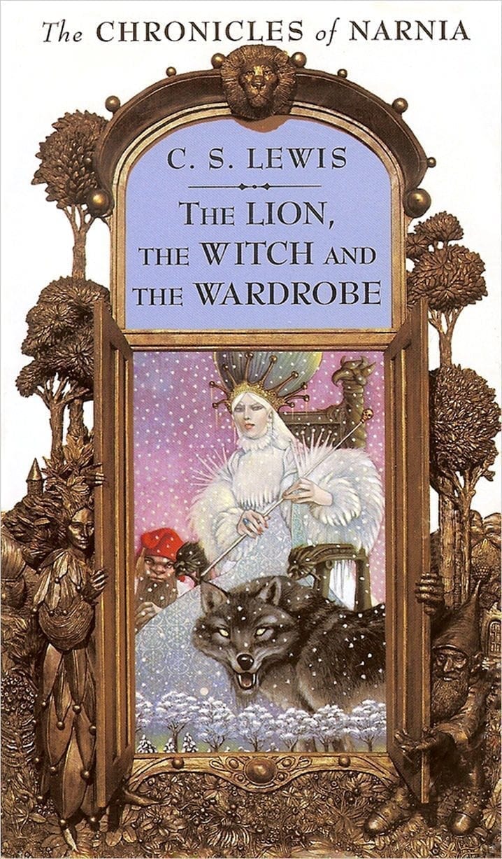 The Lion The Witch And The Wardrobe Book Cover 14 She Reads