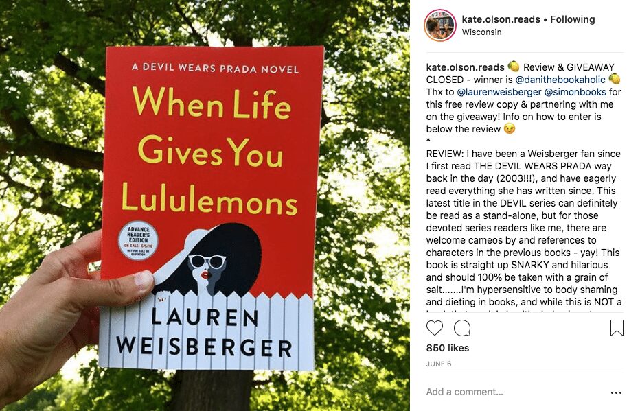 Review: When Life Gives You Lululemons by Lauren Weisberger - Book
