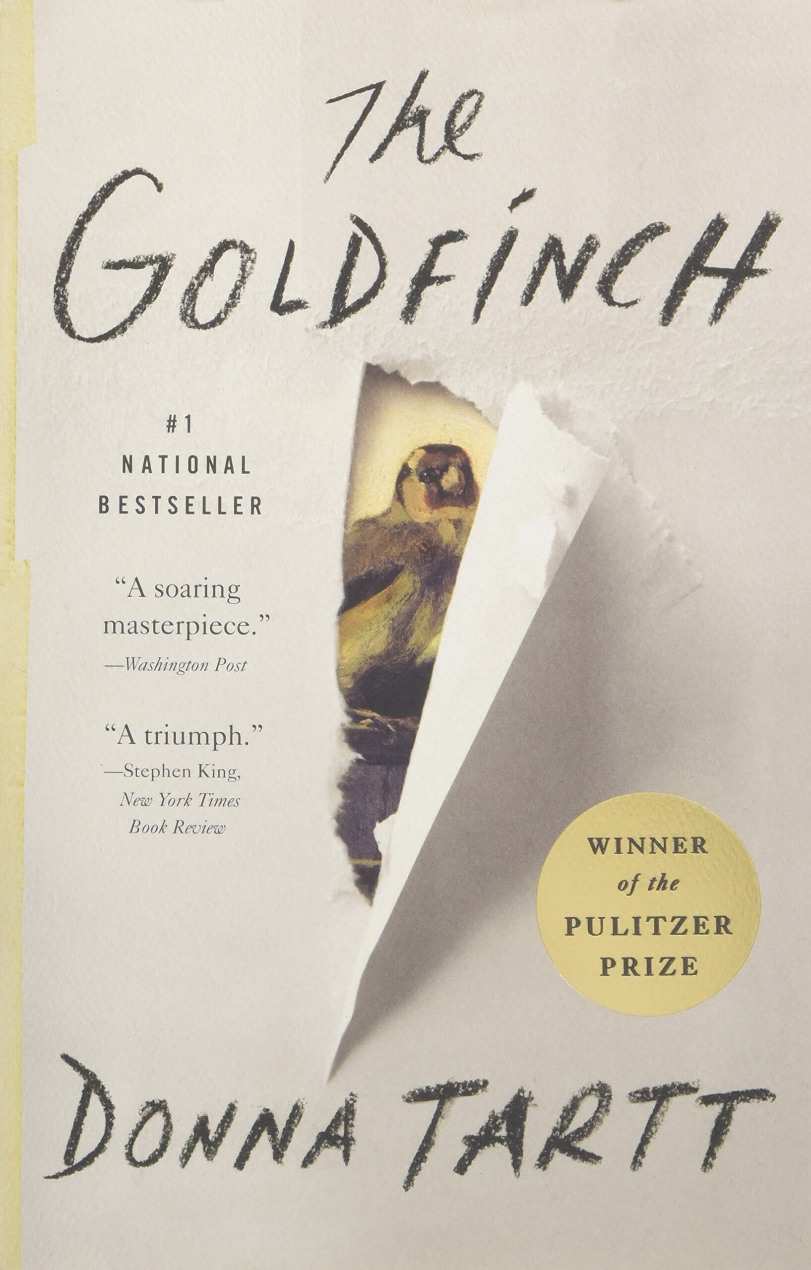 Cover of The Goldfinch by Donna Tart 
