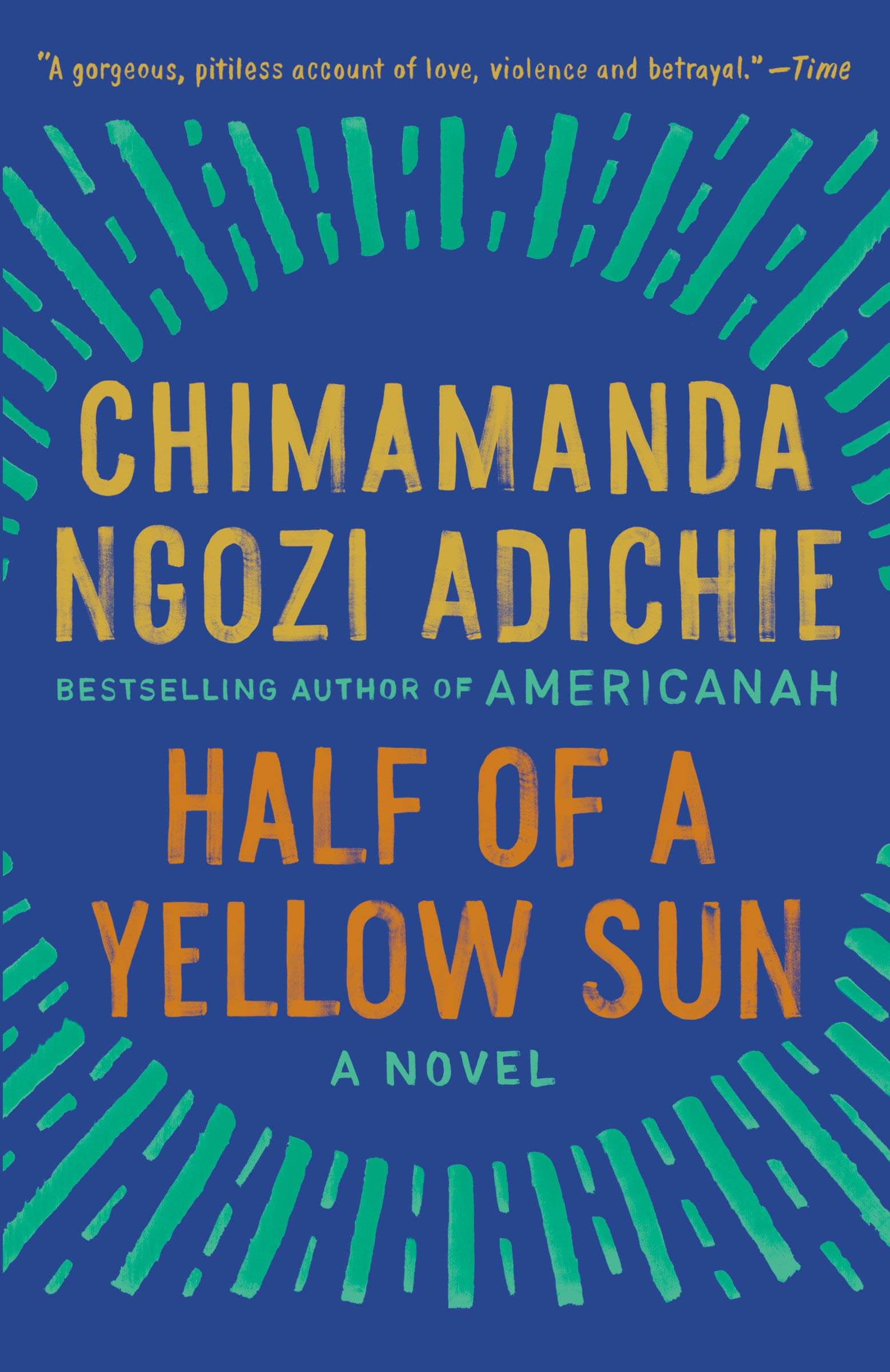 Cover of Half of a Yellow Sun by Chimamanda Ngozi Adichie 