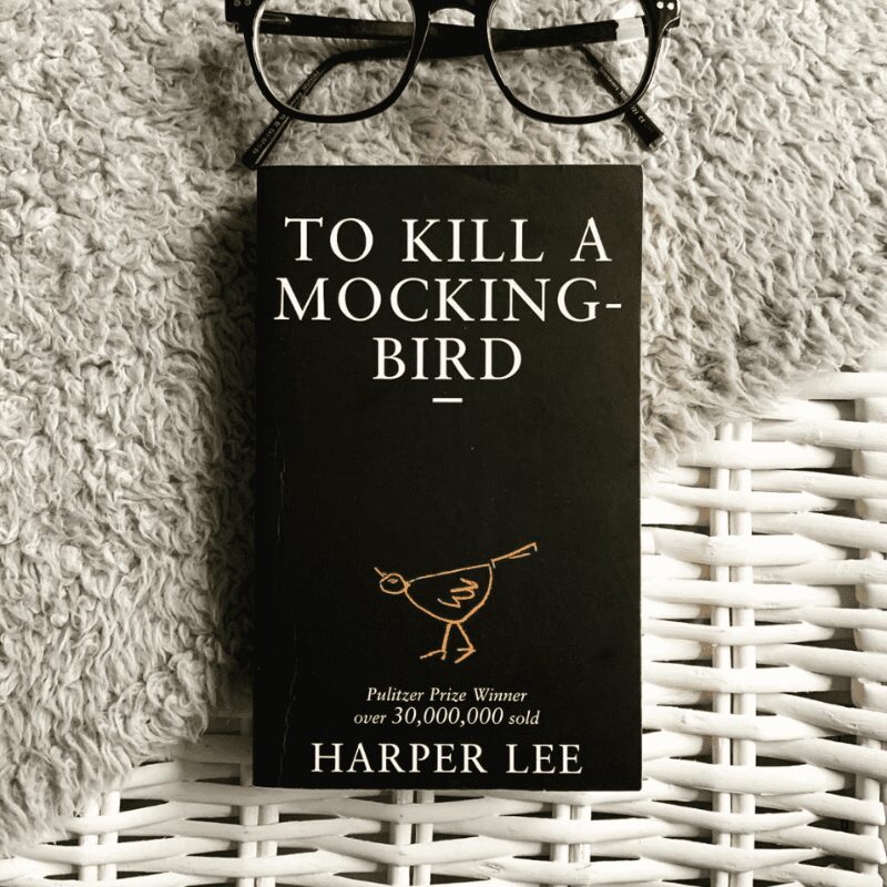 Stylized photo of To Kill a Mockingbird by Harper Lee