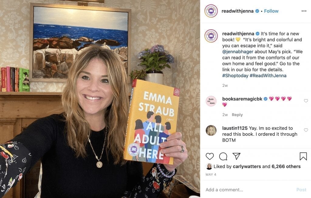 Jenna Bush Hager book club picks She Reads