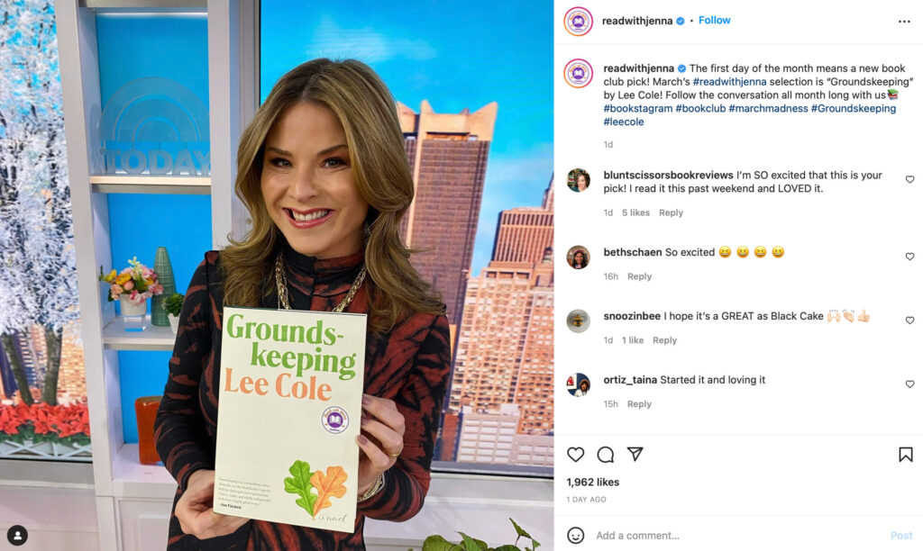 All of Jenna Bush Hager Book Club Picks She Reads