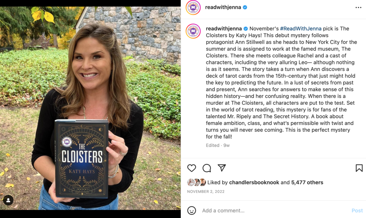 All of Jenna Bush Hager Book Club Picks She Reads