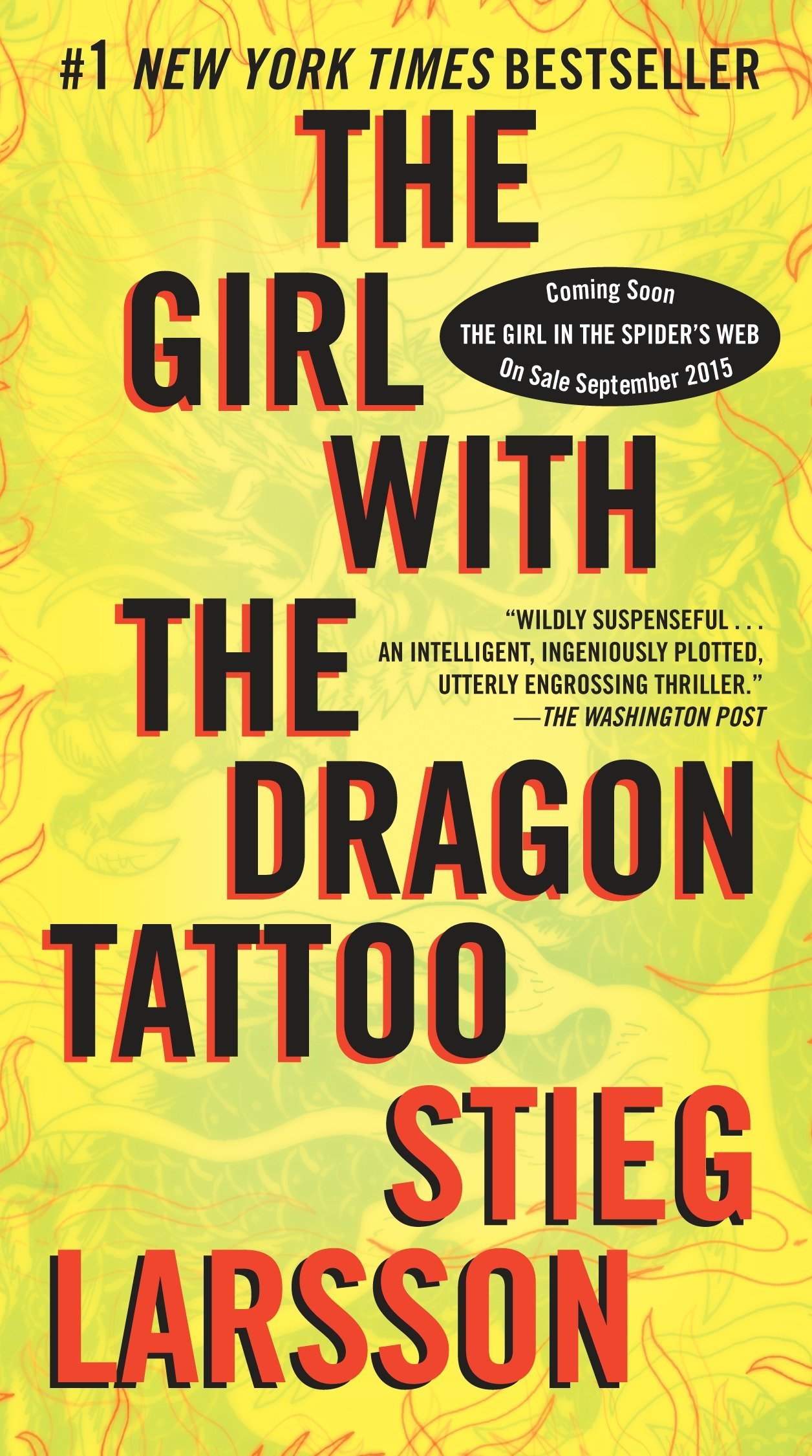 Cover of The Girl With the Dragon Tattoo by Stieg Larsson 