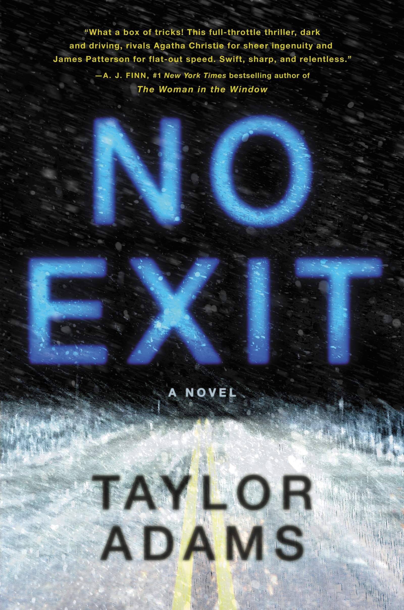 Cover of No Exit by Taylor Adams 