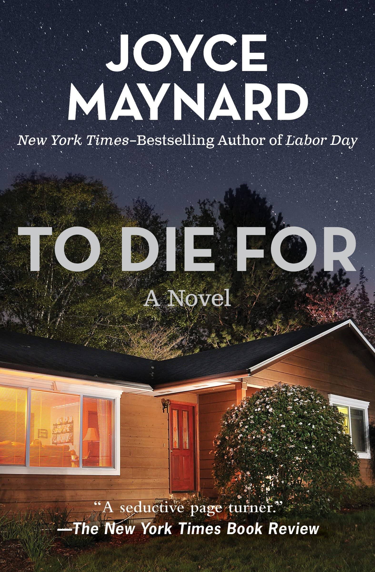 Cover of To Die For by Joyce Maynard