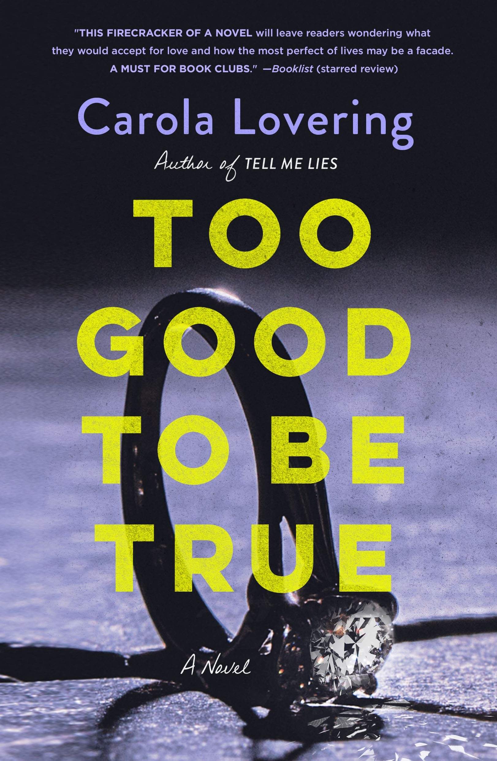 Cover of Too Good To Be True by Carola Lovering