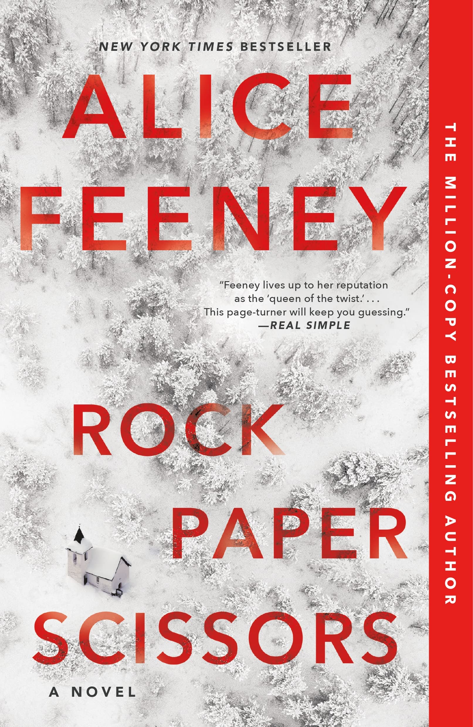 Cover of Rock Paper Scissors by Alice Feeney
