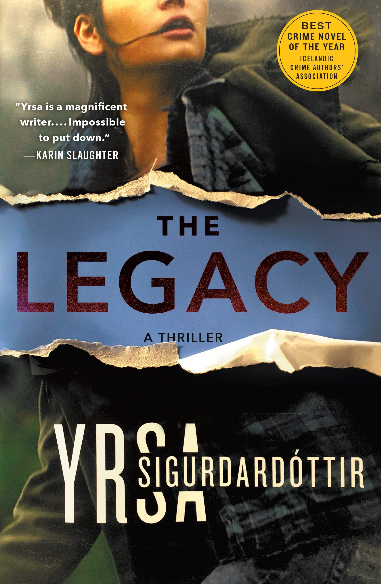 Cover of The Legacy by Yrsa Sigurdardottir 