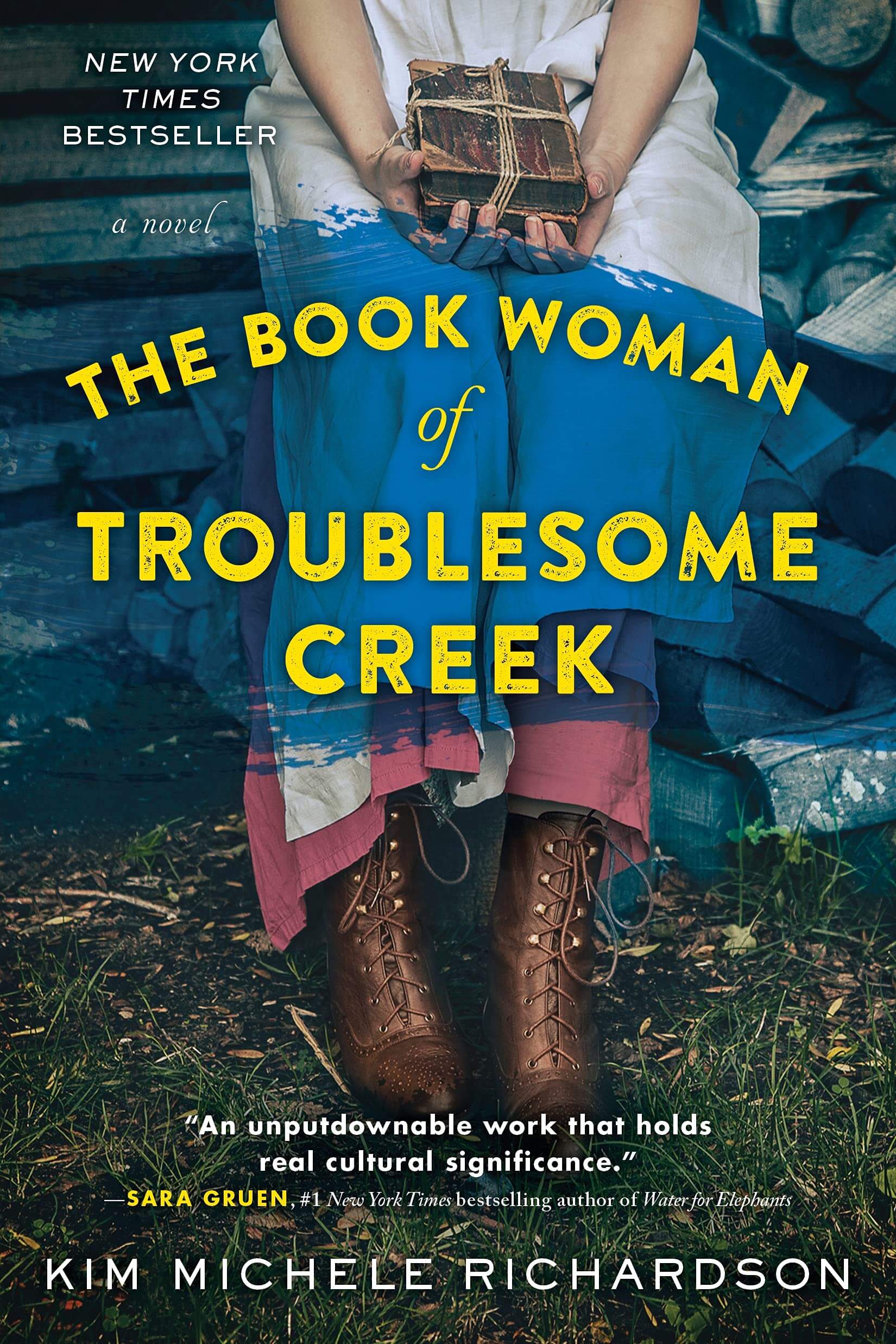 Cover of The Book Woman of Troublesome Creek by Kim Michele Richardson 