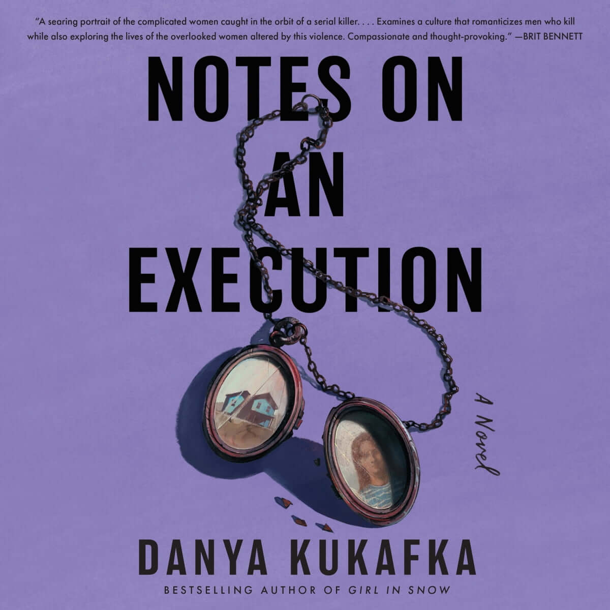 Cover of Notes on an Execution by Danya Kukafka 